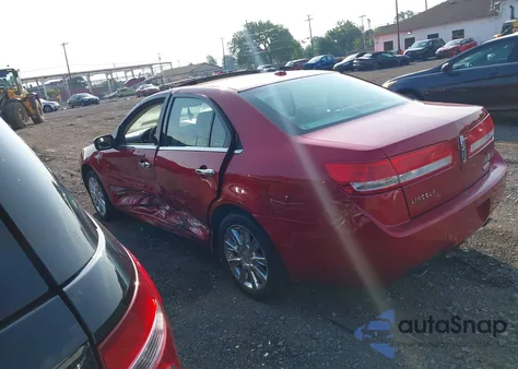 2012 Lincoln Mkz Hybrid из США, поврежденный, VIN 3LNDL2L38CR823964